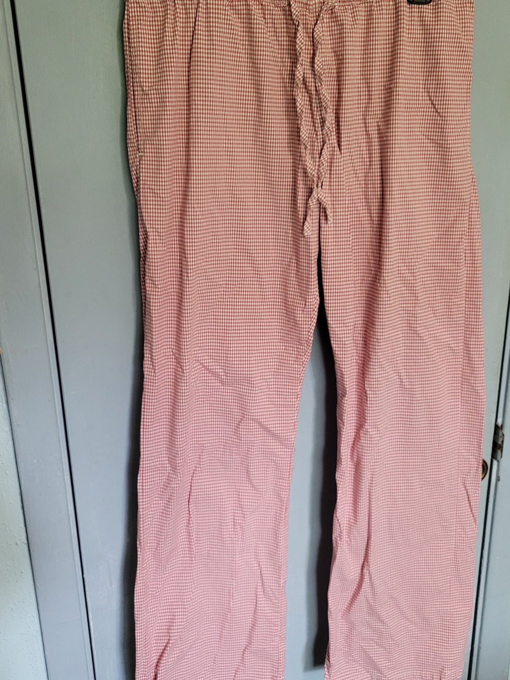 Brandy Melville Red and White Gingham Pants Sz Small